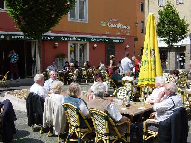 gutes Essen im Casablanca